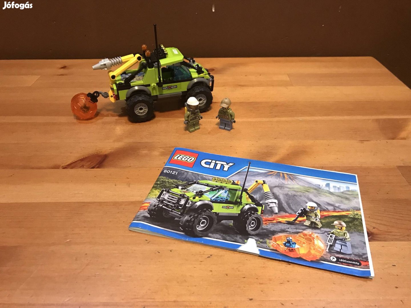 Lego City vulkánkutató kamion 60121