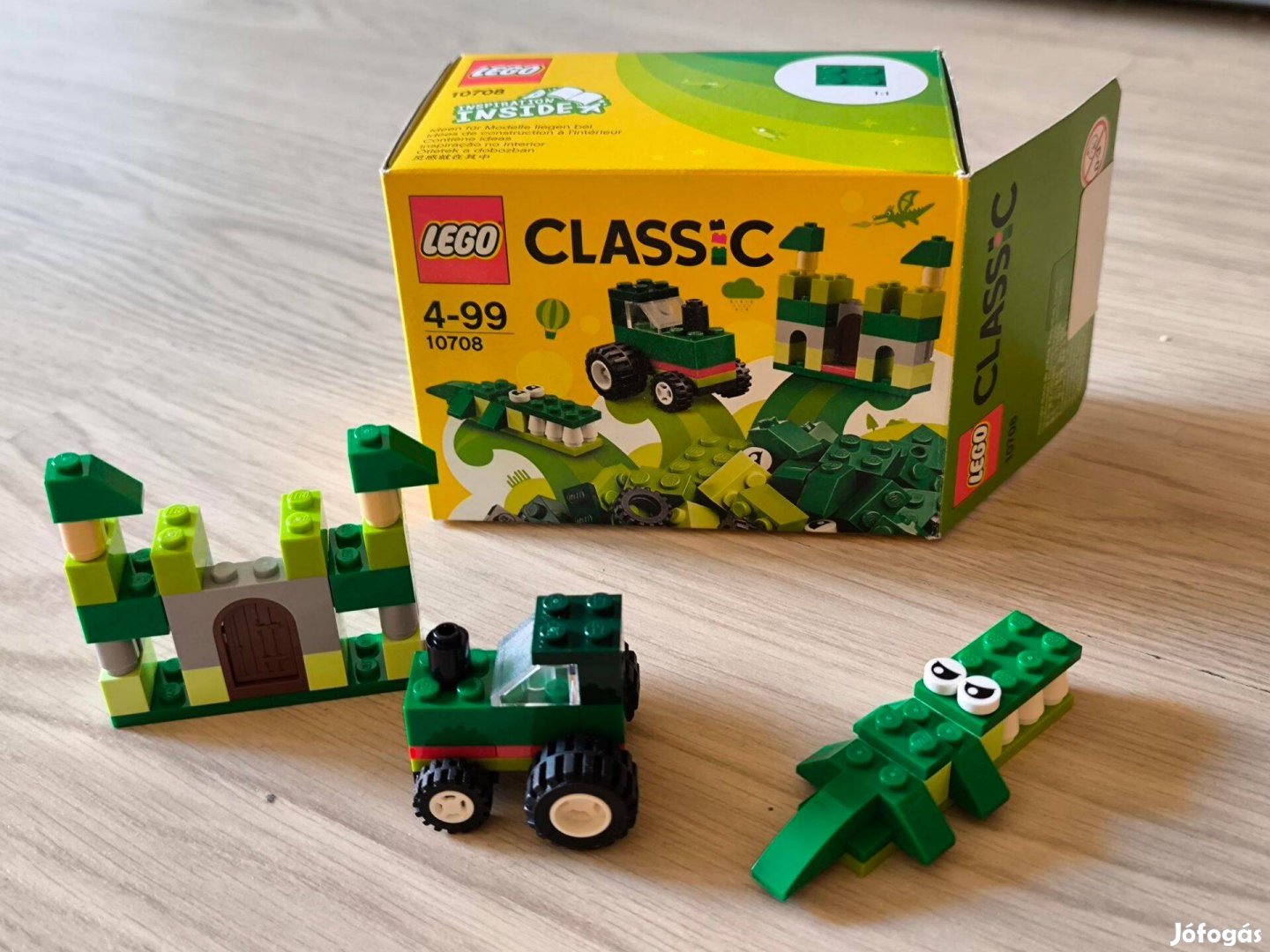 Lego Classic 10708 Zöld kreatív készlet