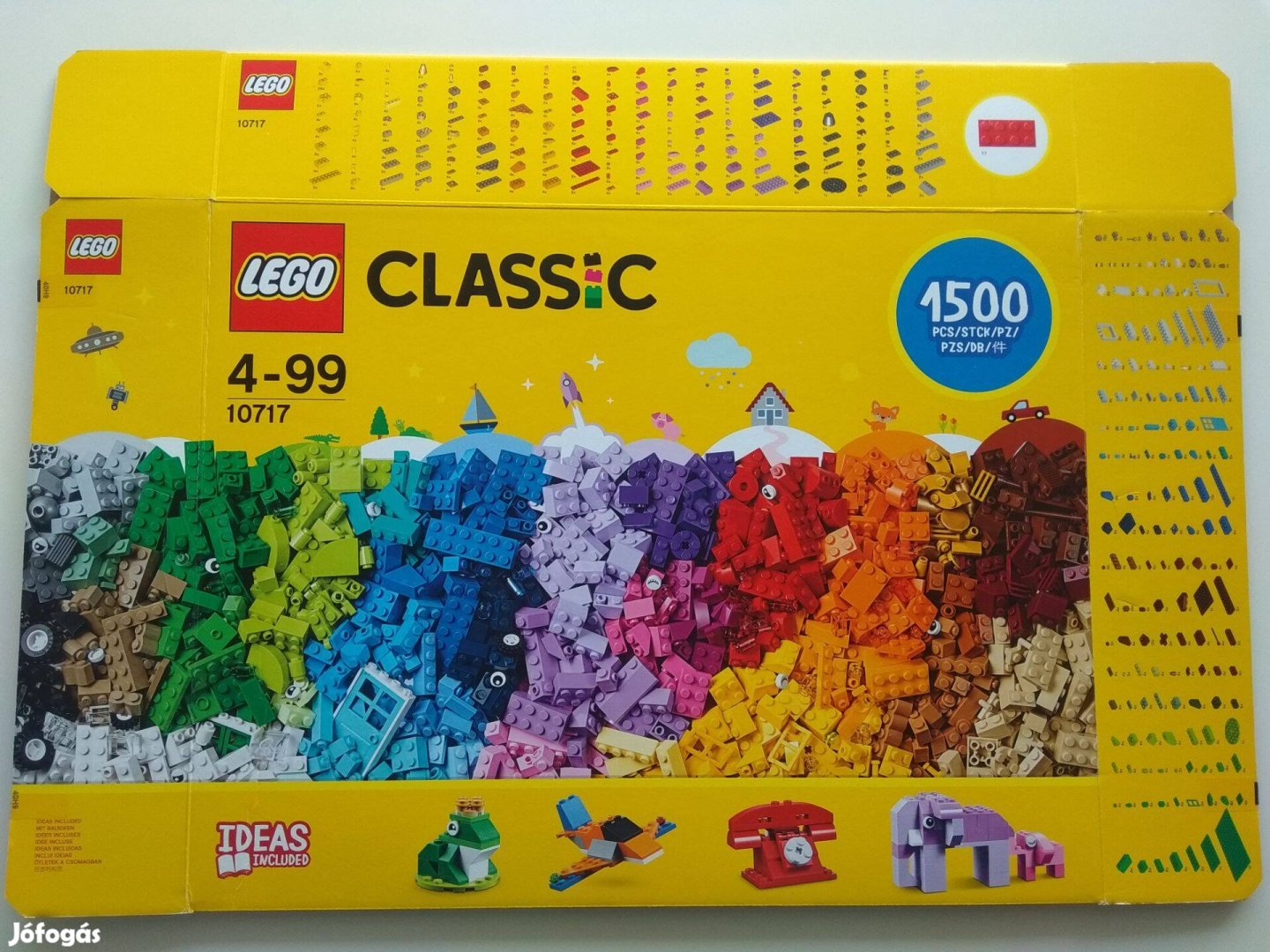 Lego Classic 10717 Kockavalkád doboza