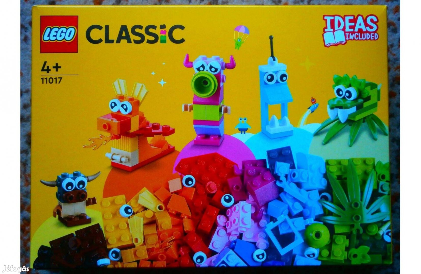 Lego Classic 11017 Kreatív szörnyek - Új, bontatlan