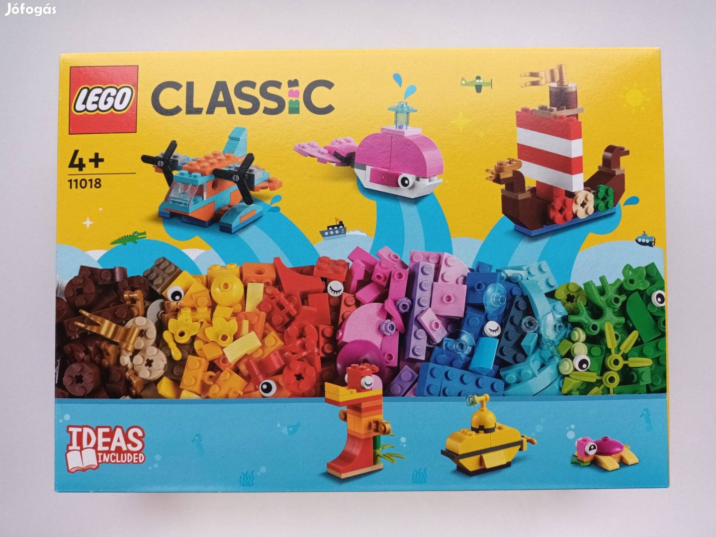 Lego Classic 11018 Kreatív óceáni móka bontatlan új