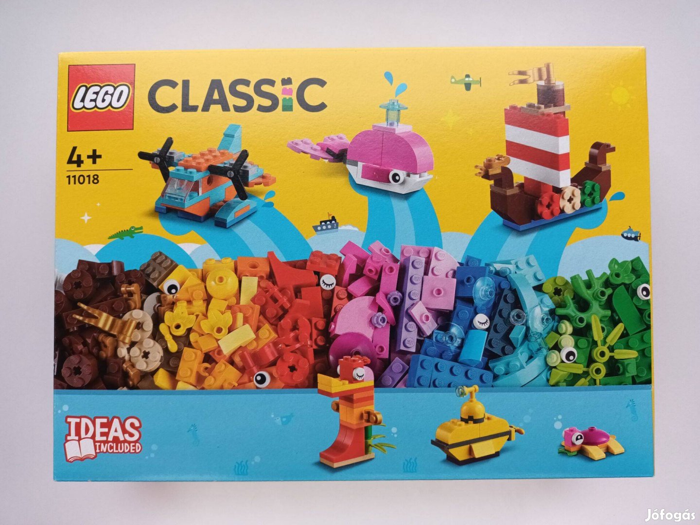 Lego Classic 11018 Kreatív óceáni móka új bontatlan