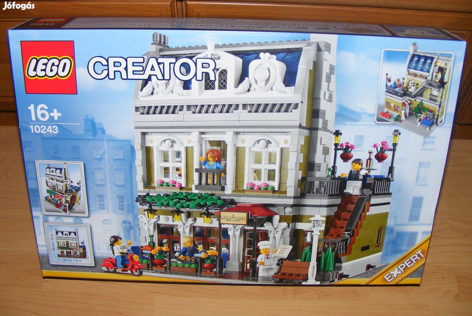 Lego Creator 10243 Párizsi Étterem Moduláris Ház Új