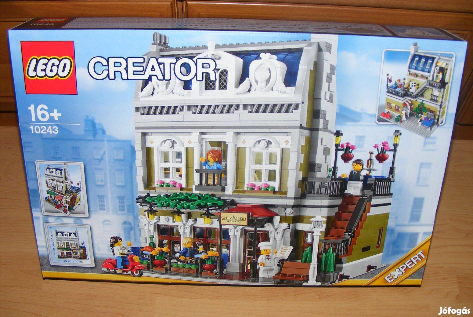 Lego Creator 10243 Párizsi Étterem Moduláris Ház Új BP!