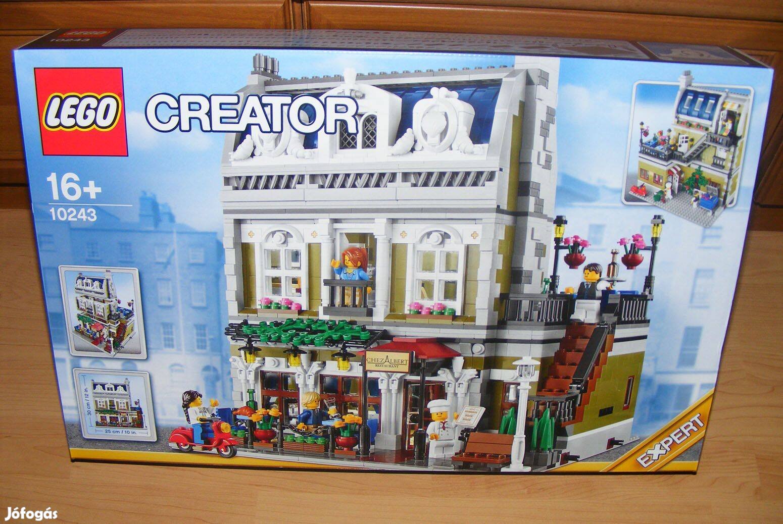 Lego Creator 10243 Párizsi Étterem Moduláris Ház Új BP!