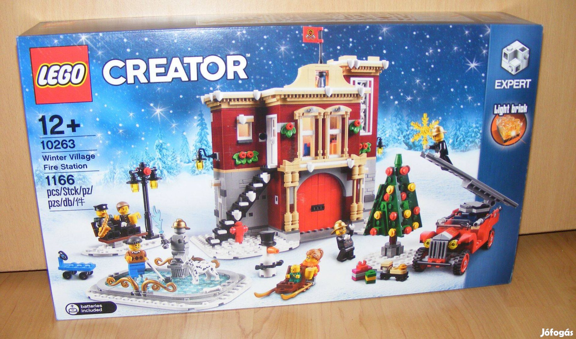 Lego Creator 10263 Seasonal Téli tűzoltó állomás Karácsony karácsonyi