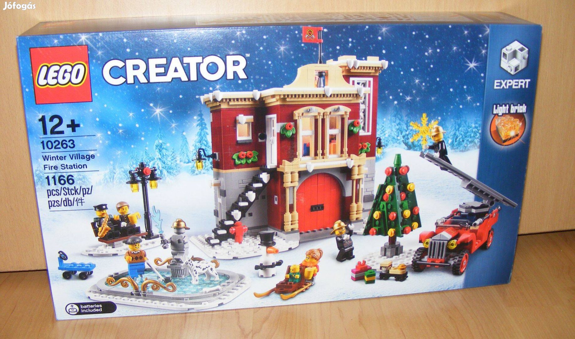 Lego Creator 10263 Téli tűzoltó állomás Karácsony karácsonyi Új BP