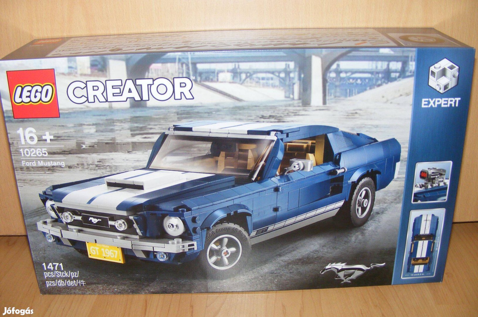 Lego Creator 10265 Ford Mustang Új BP!