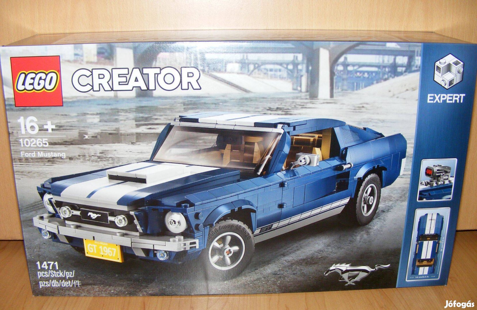 Lego Creator 10265 Ford Mustang Új BP!