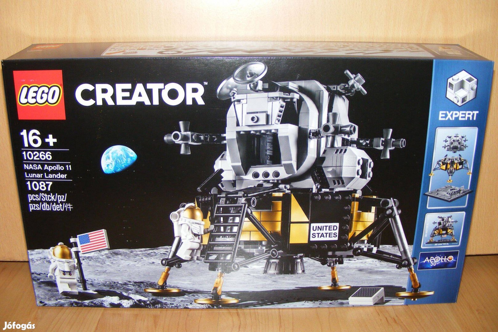 Lego Creator 10266 NASA Apollo 11 Space Lunar Lander Új BP!