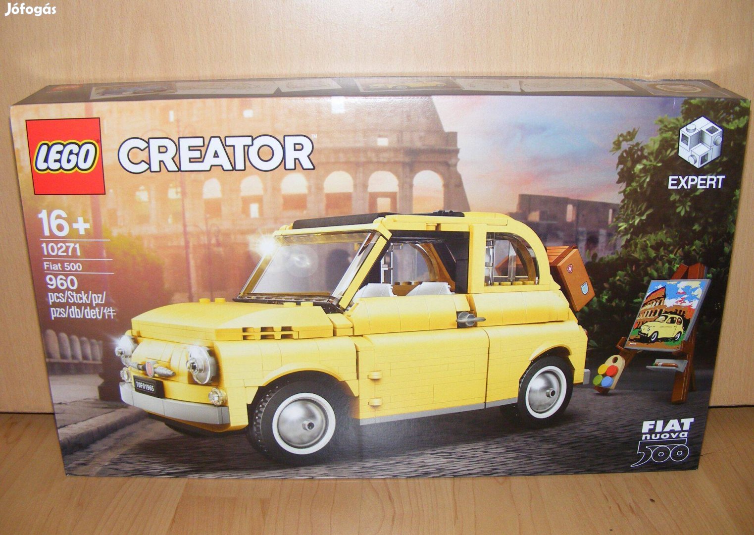 Lego Creator 10271 Fiat 500 Új BP!