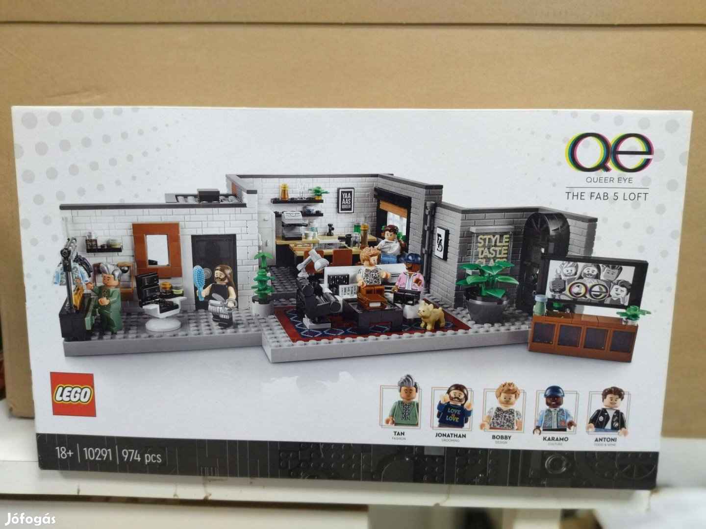 Lego Creator 10291 Queer Eye - A Csodaötös új, bontatlan