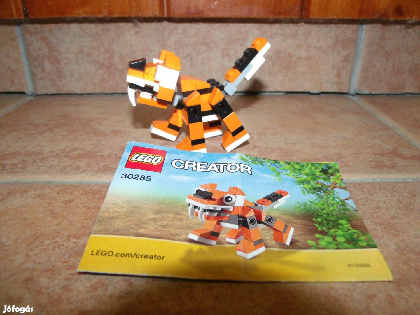 Lego Creator 30285 Kardfogú tigris komplett újszerű