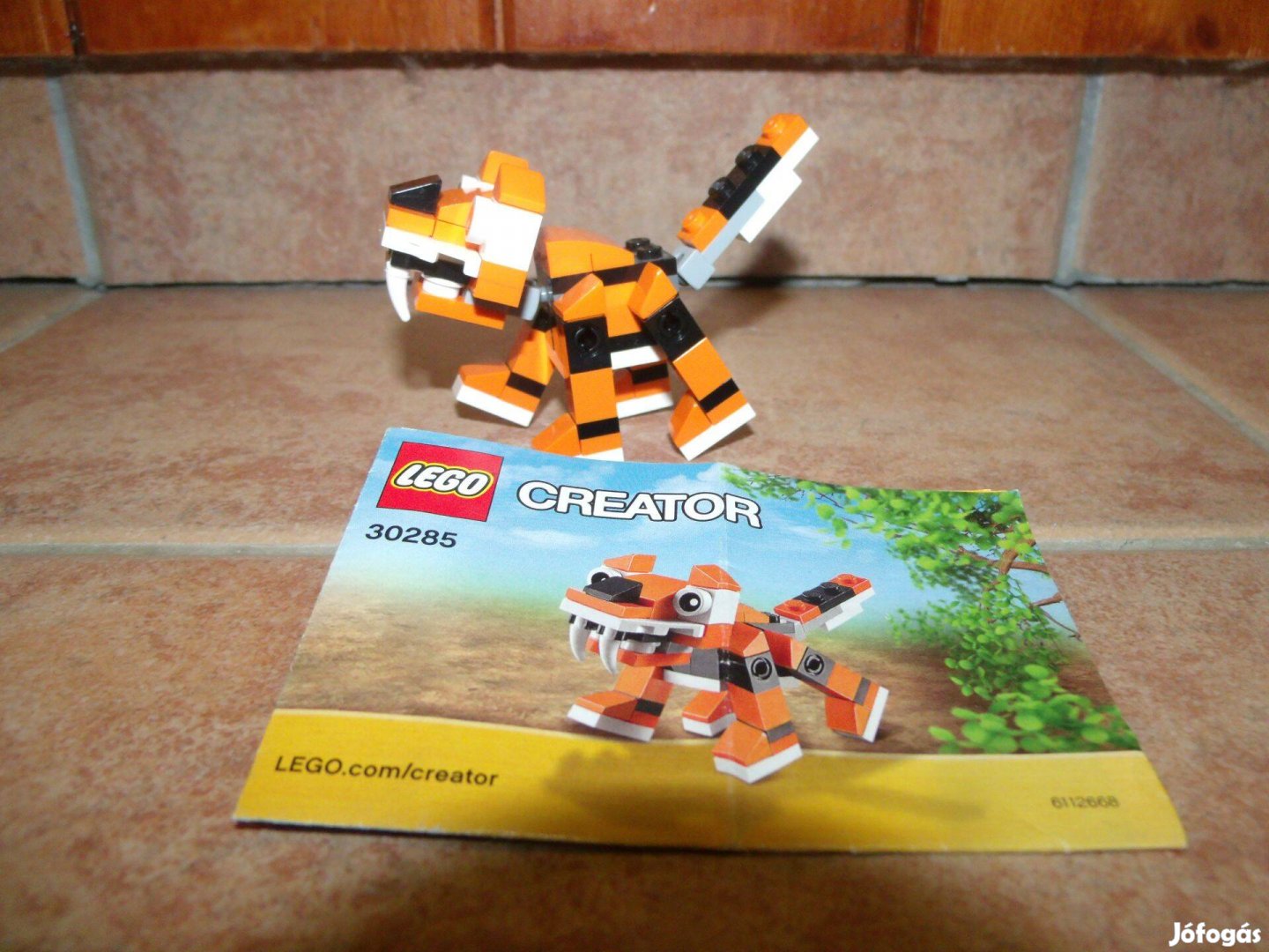 Lego Creator 30285 Kardfogú tigris komplett újszerű