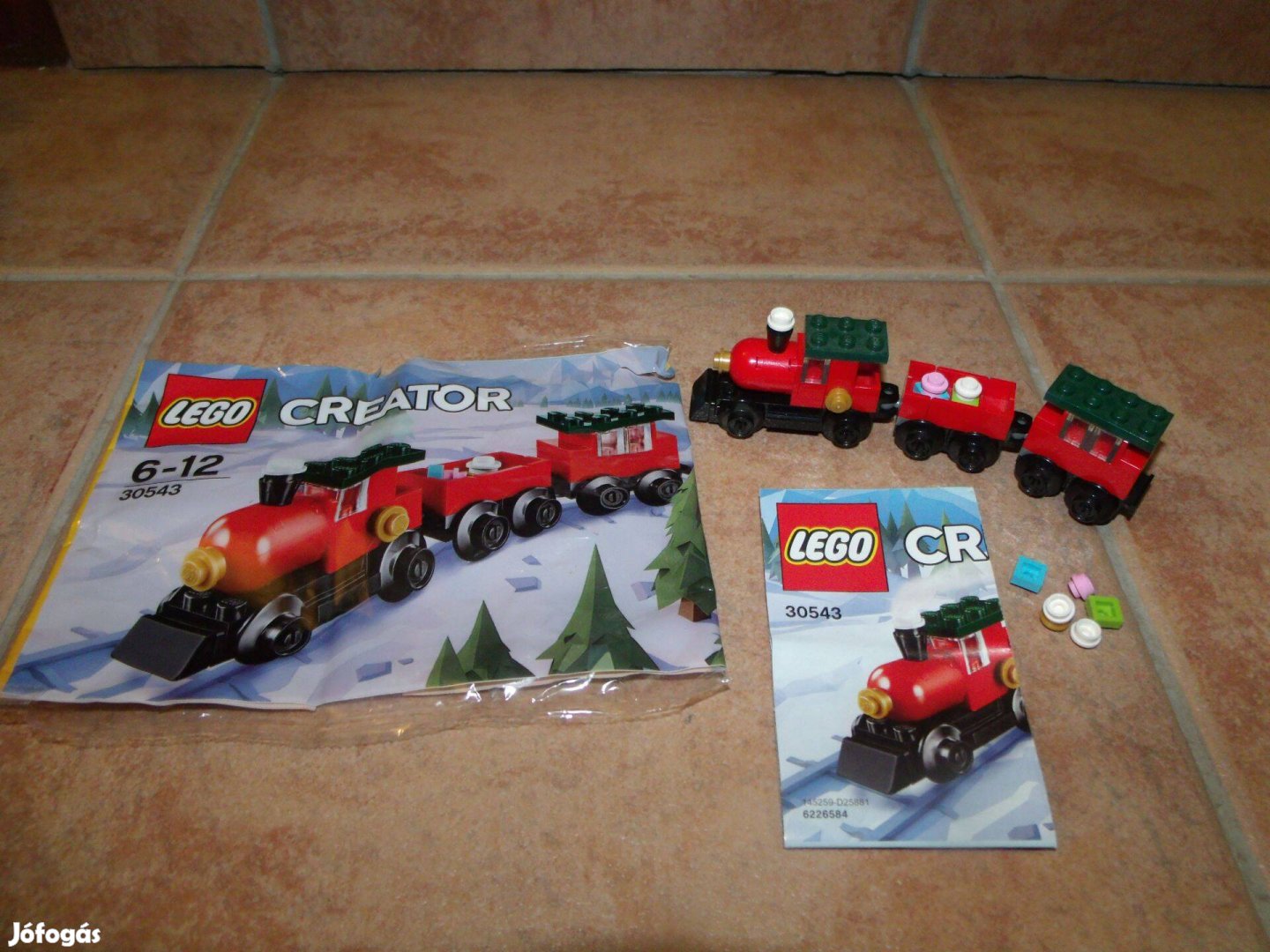 Lego Creator 30543 Karácsonyi mini vonat komplett