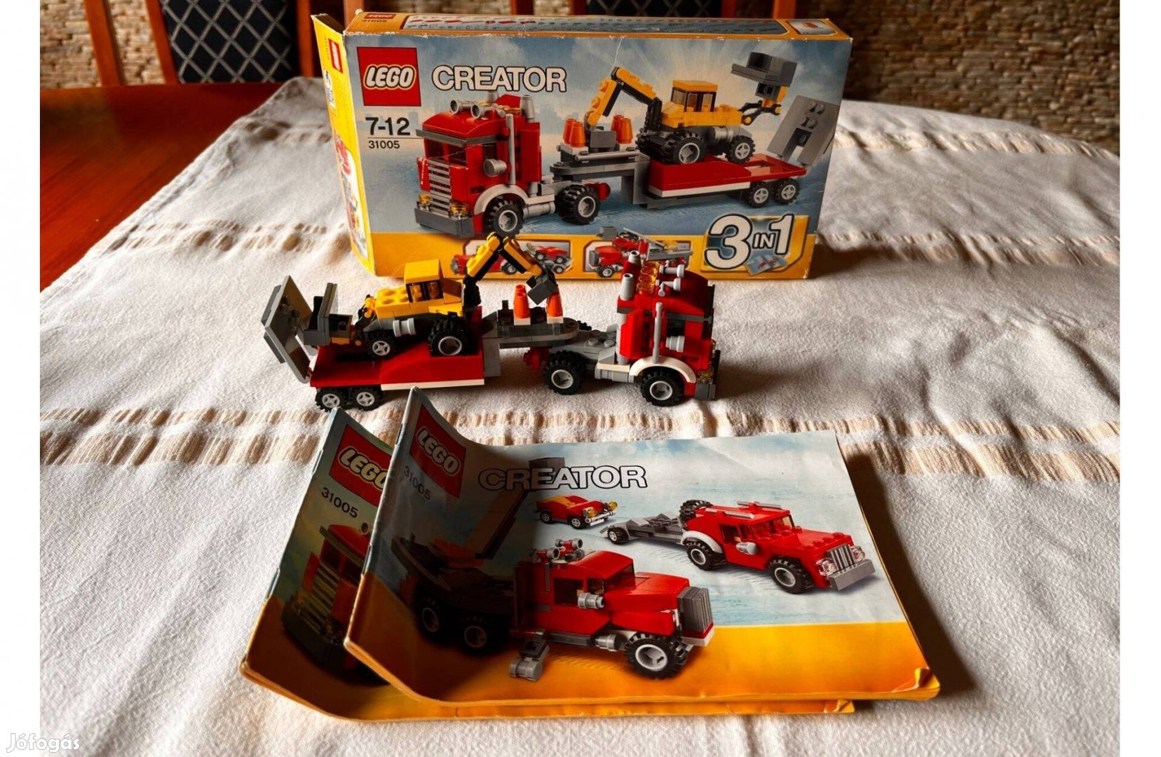 Lego Creator 31005 Építkezési szállítójármű