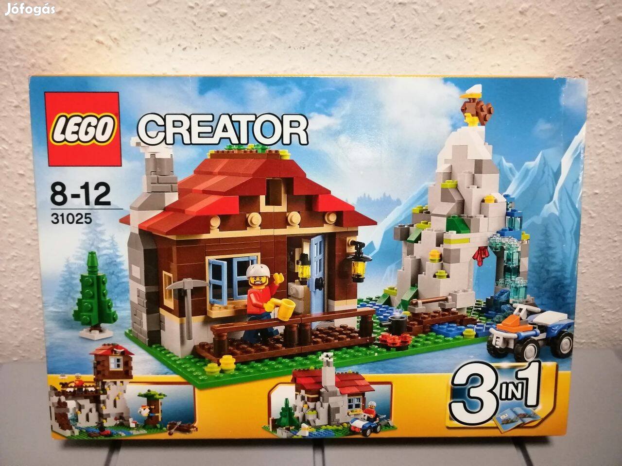 Lego Creator 31025 Hegyi kunyhó új, bontatlan