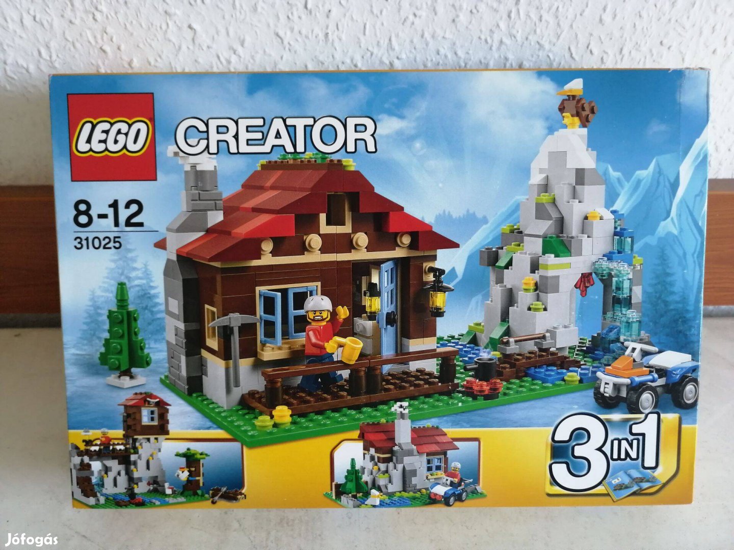 Lego Creator 31025 Hegyi kunyhó új, bontatlan