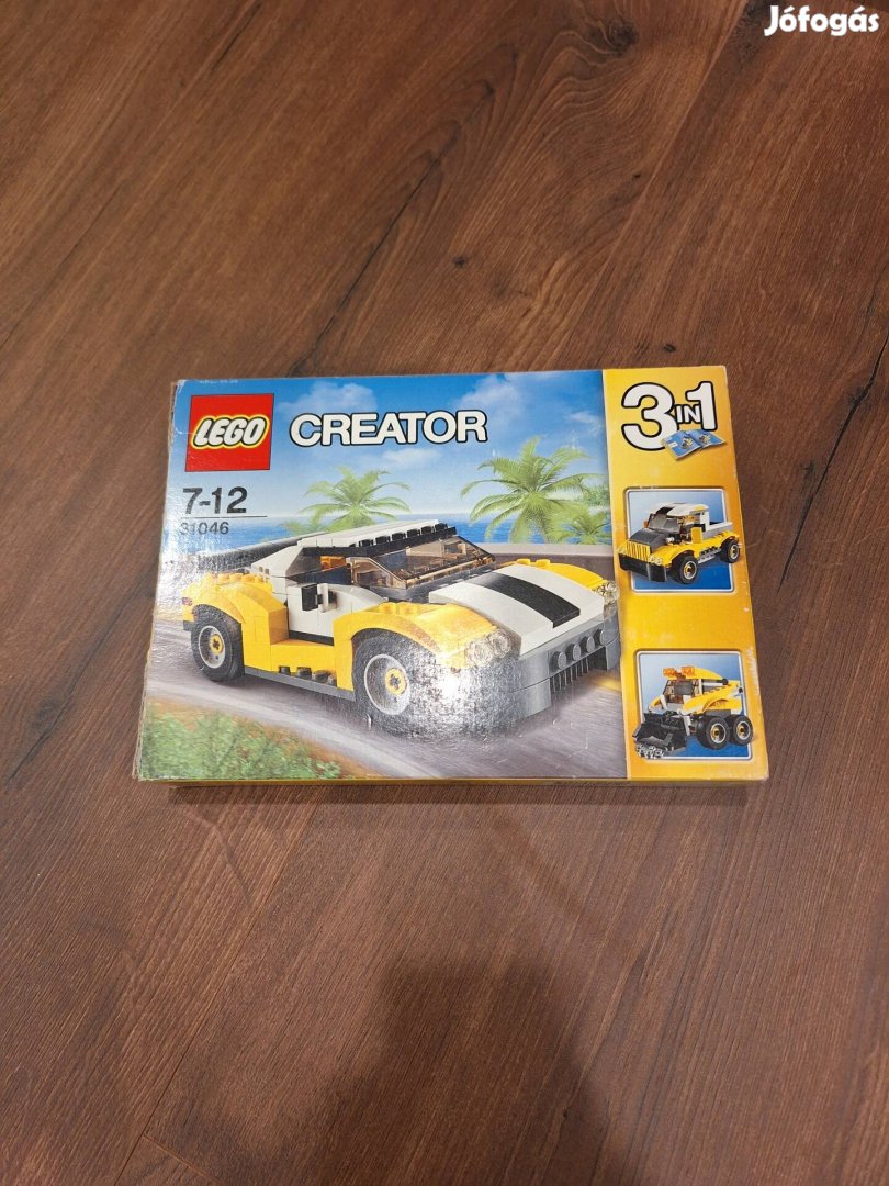 Lego Creator 31046-Sárga gyorsasági autó