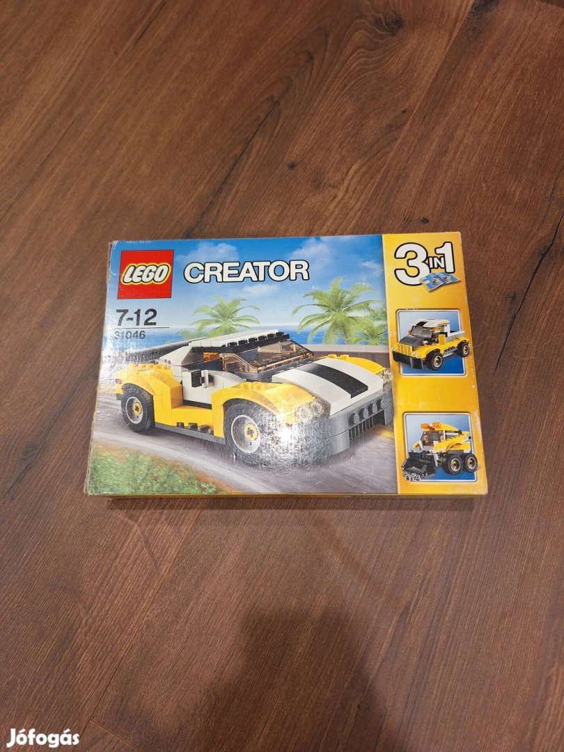 Lego Creator 31046- Sárga gyorsasági autó