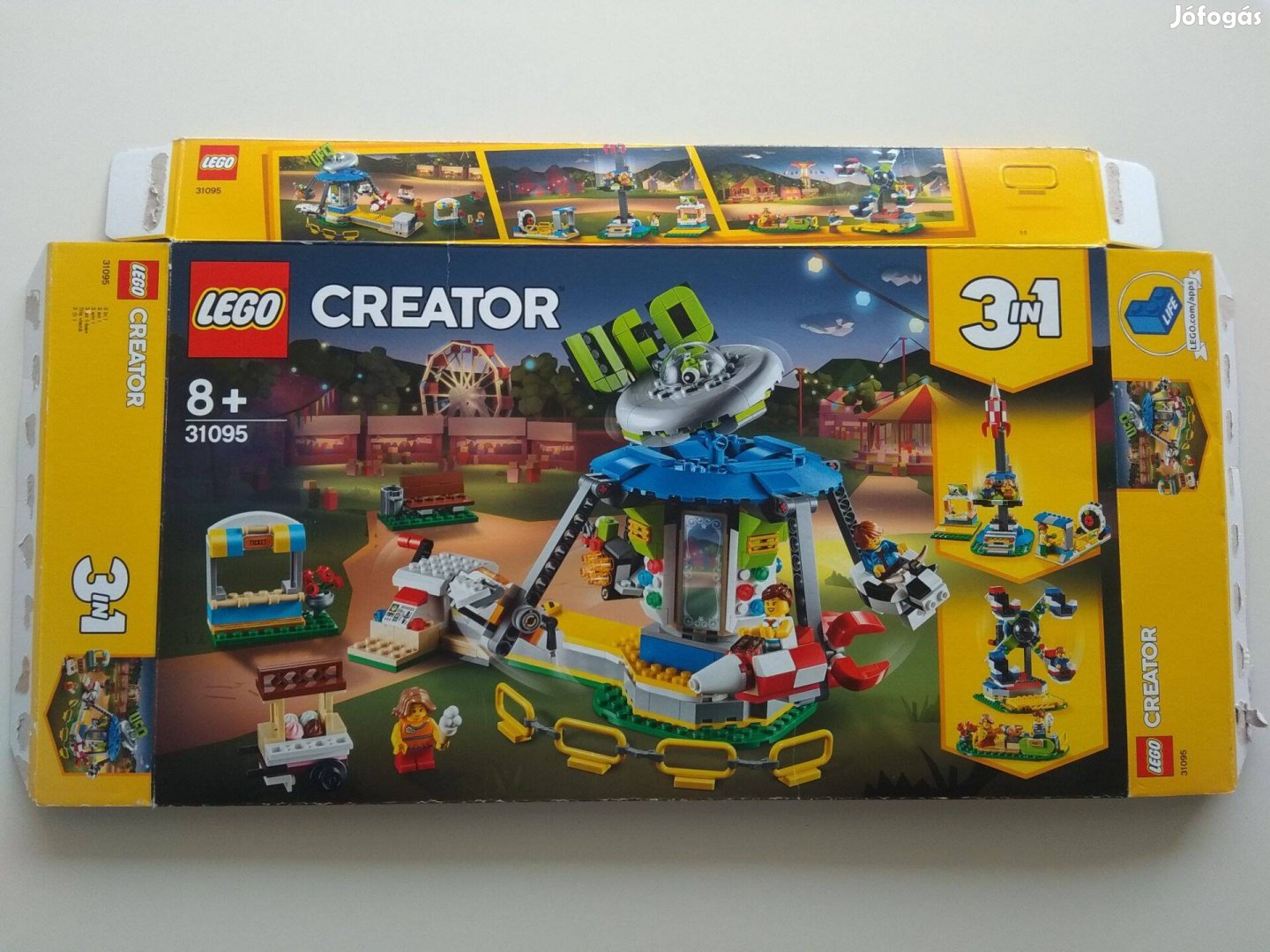 Lego Creator 31095 Vásári Körhinta doboz