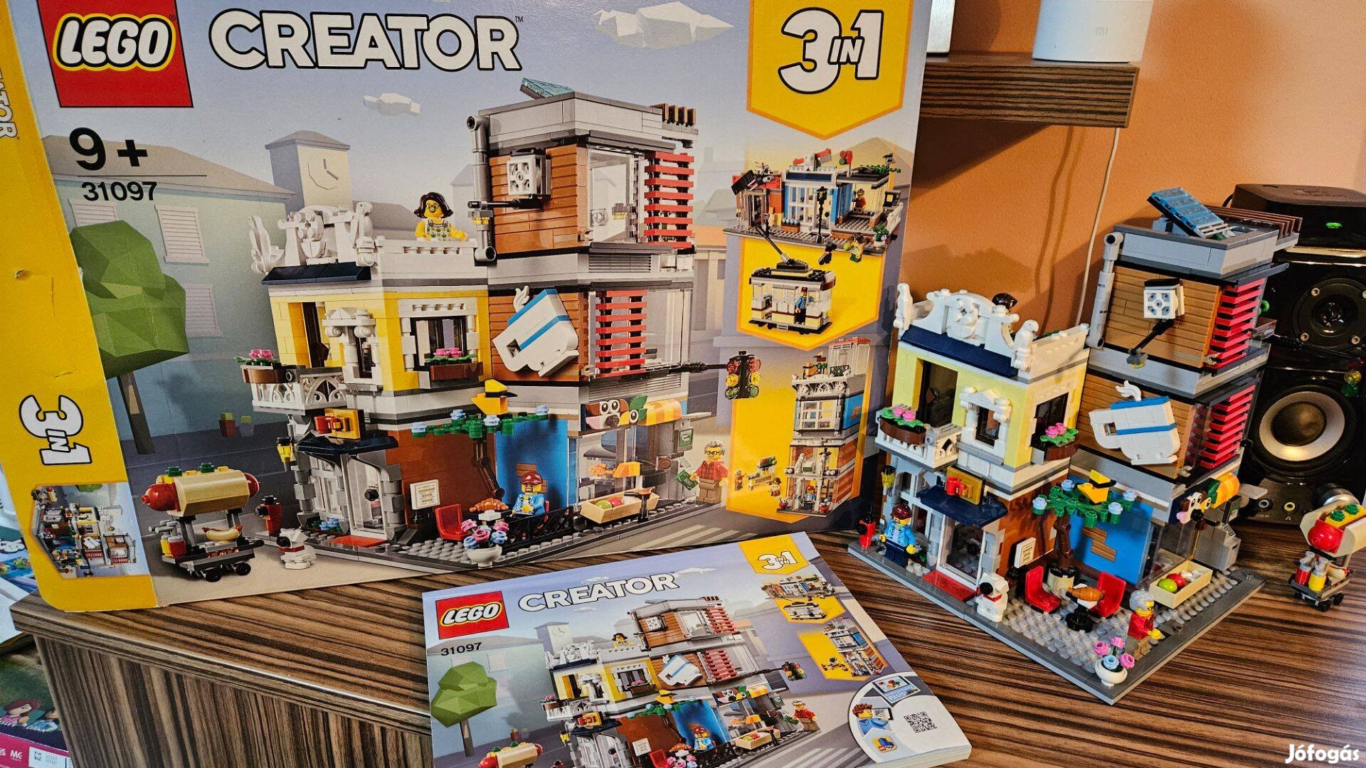 Lego Creator 31097 Városi kisállat kereskedés és kávézó