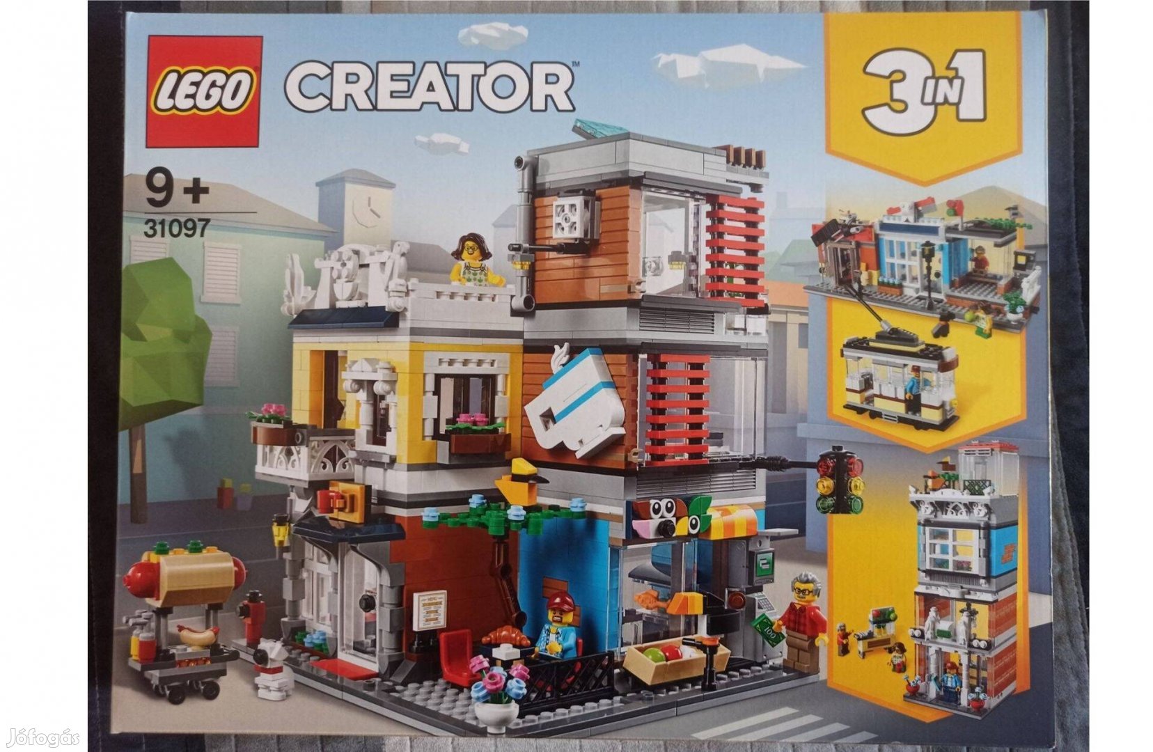 Lego Creator 31097 - Townhouse Pet Shop & Café - új, bontatlan