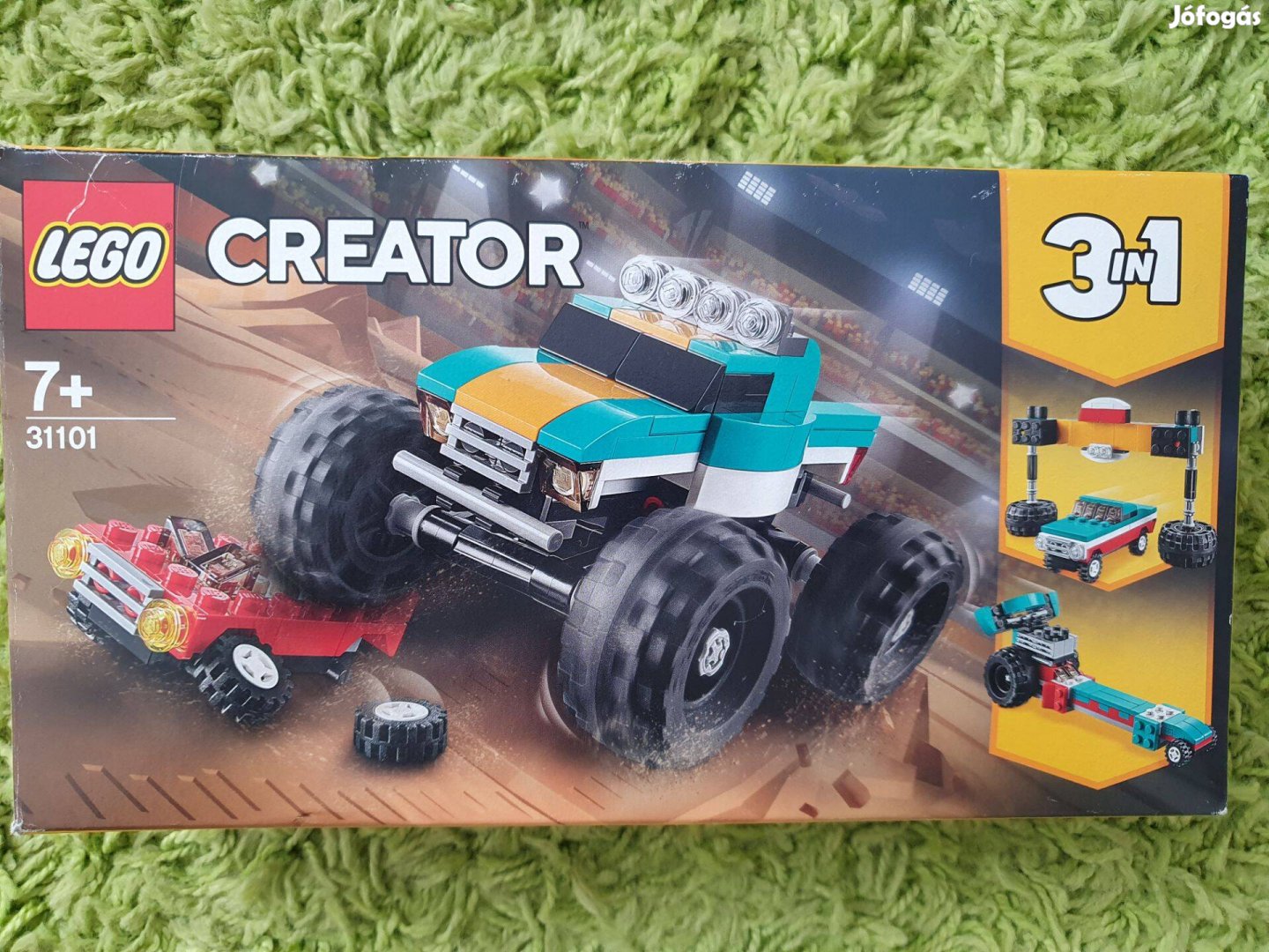 Lego Creator 31101 monster truck teherautó
