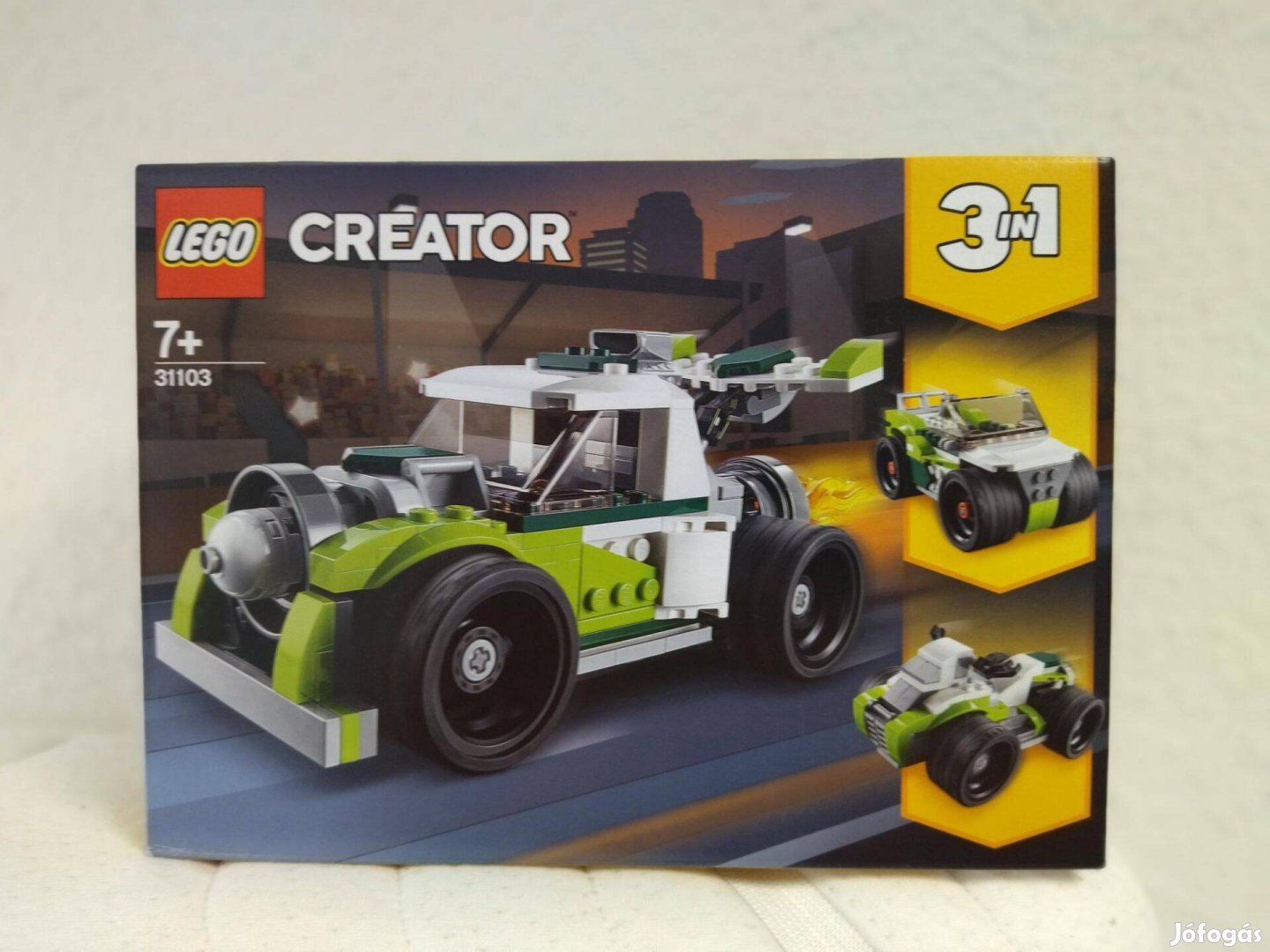 Lego Creator 31103 Rakétás teherautó új, bontatlan