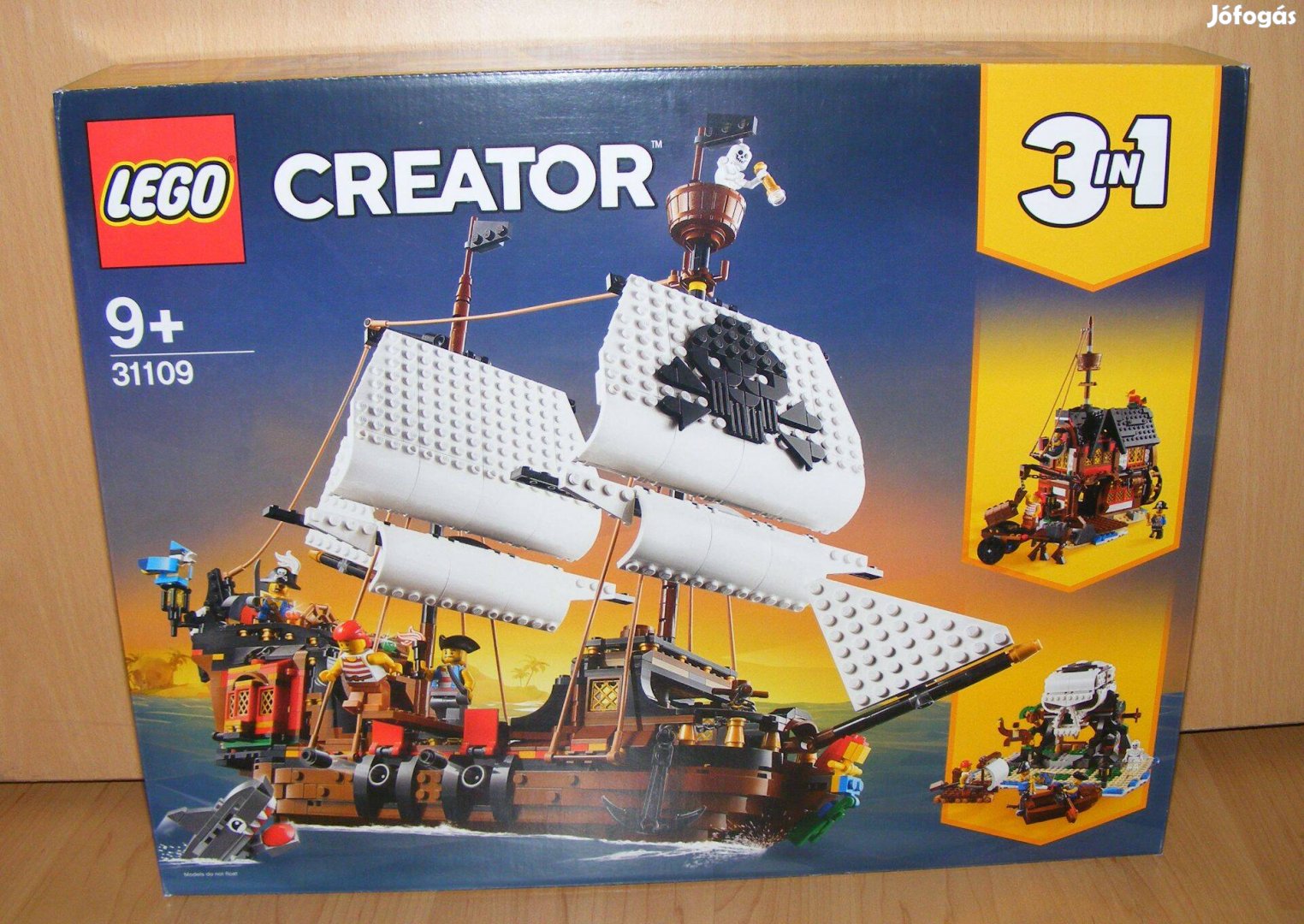 Lego Creator 31109 Kalózhajó Pirates Kalóz Hajó Új BP!