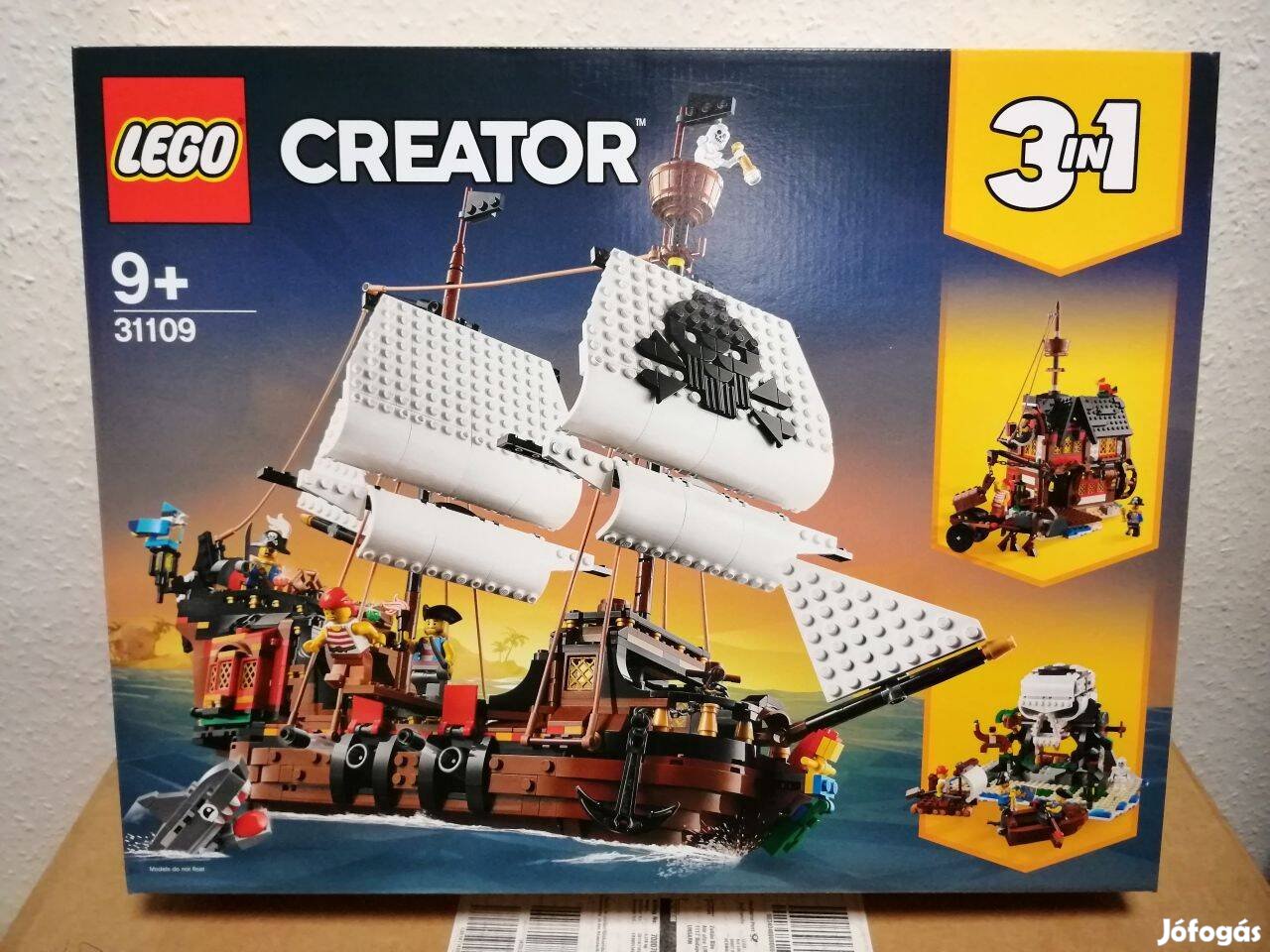 Lego Creator 31109 Kalózhajó új, bontatlan