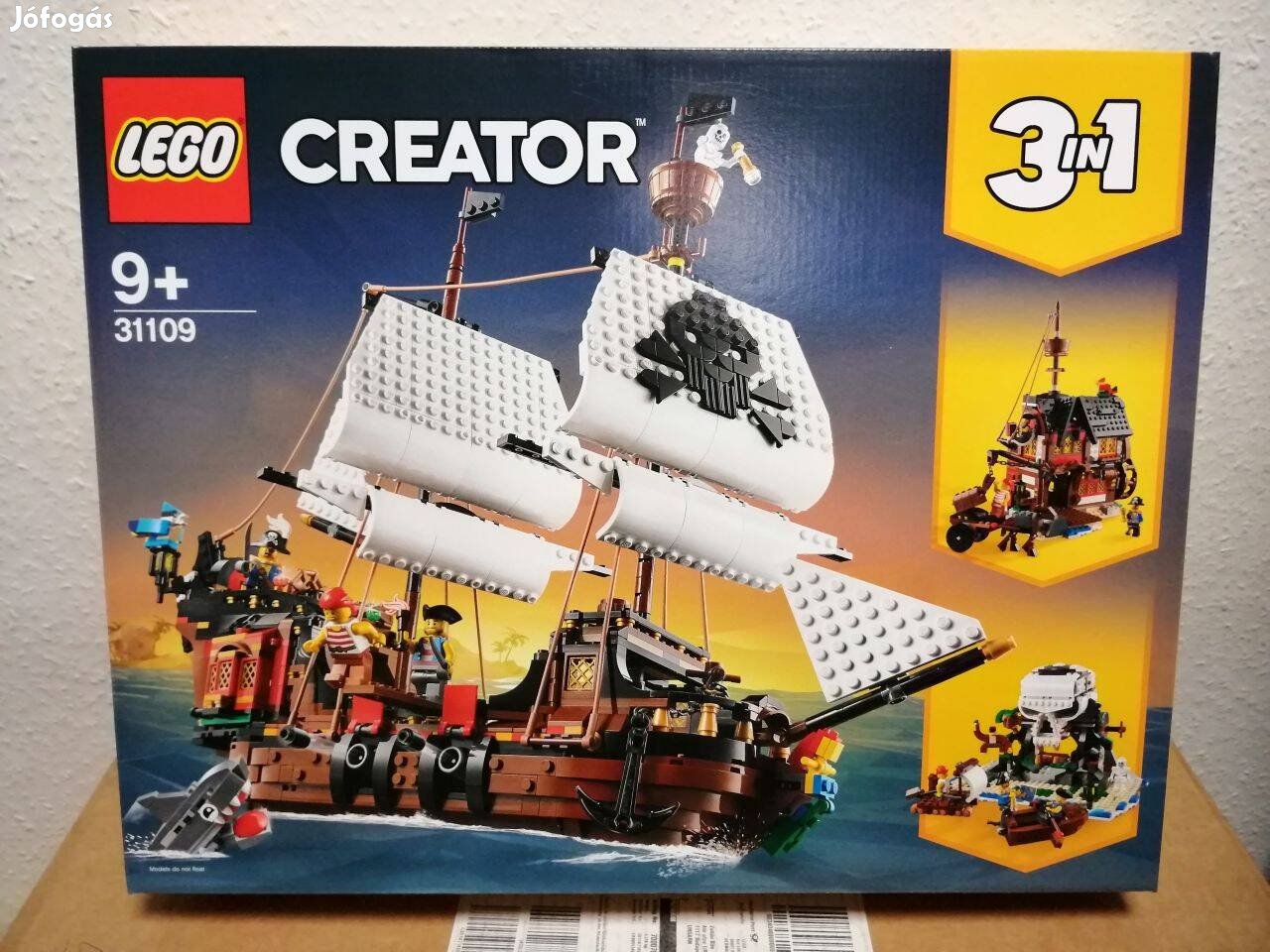 Lego Creator 31109 Kalózhajó új, bontatlan
