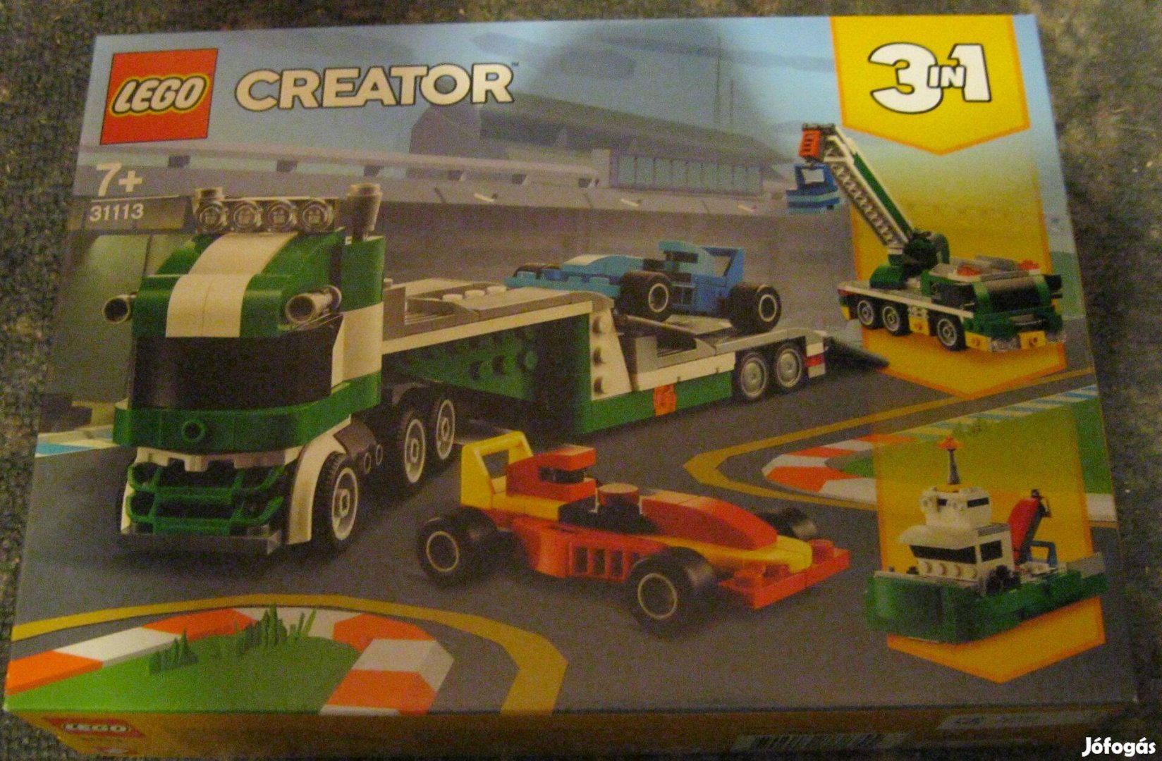 Lego Creator 31113 versenyautó szállító