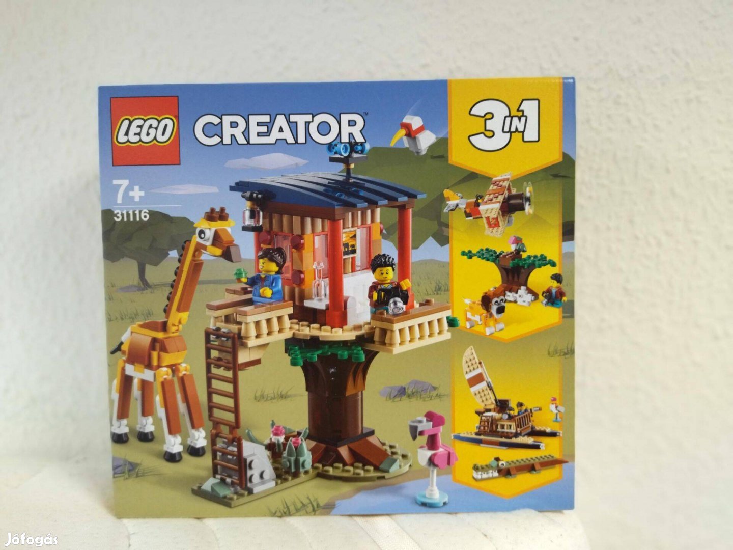 Lego Creator 31116 Szafari lombház a vadonban új, bontatlan