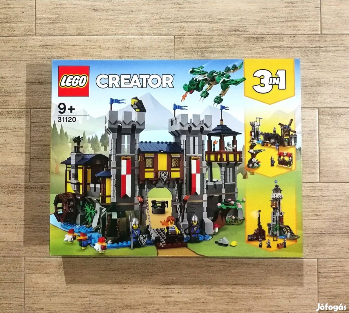 Lego Creator 31120 Középkori vár Ingyenes házhozszállítás!