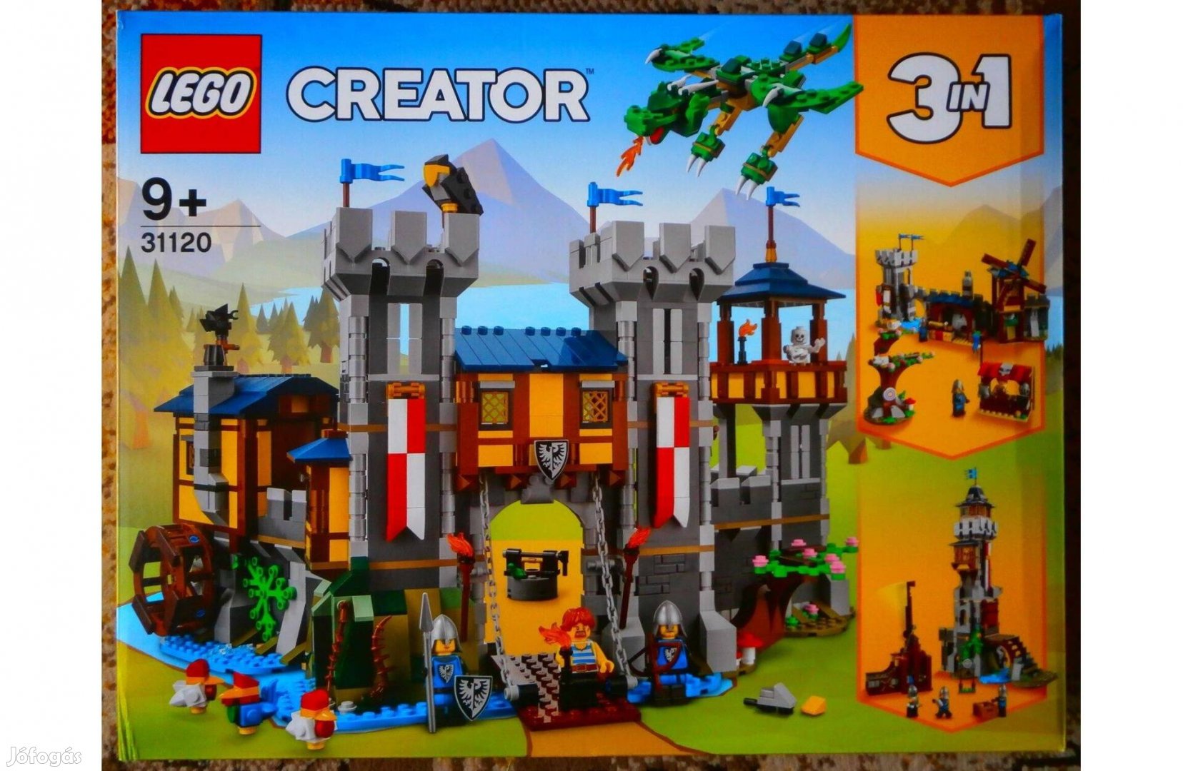 Lego Creator 31120 Középkori vár - Új, bontatlan