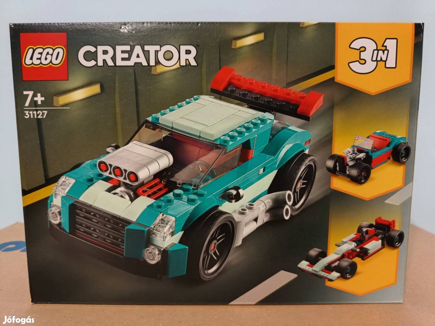 Lego Creator 31127 Utcai Versenyautó Új Bontatlan