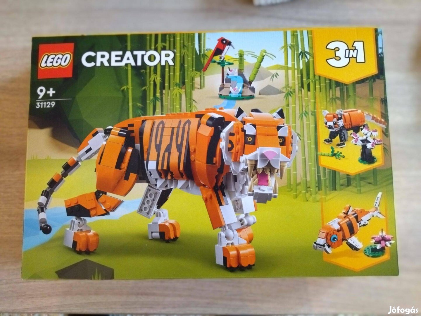 Lego Creator 31129 Fenséges tigris új, bontatlan