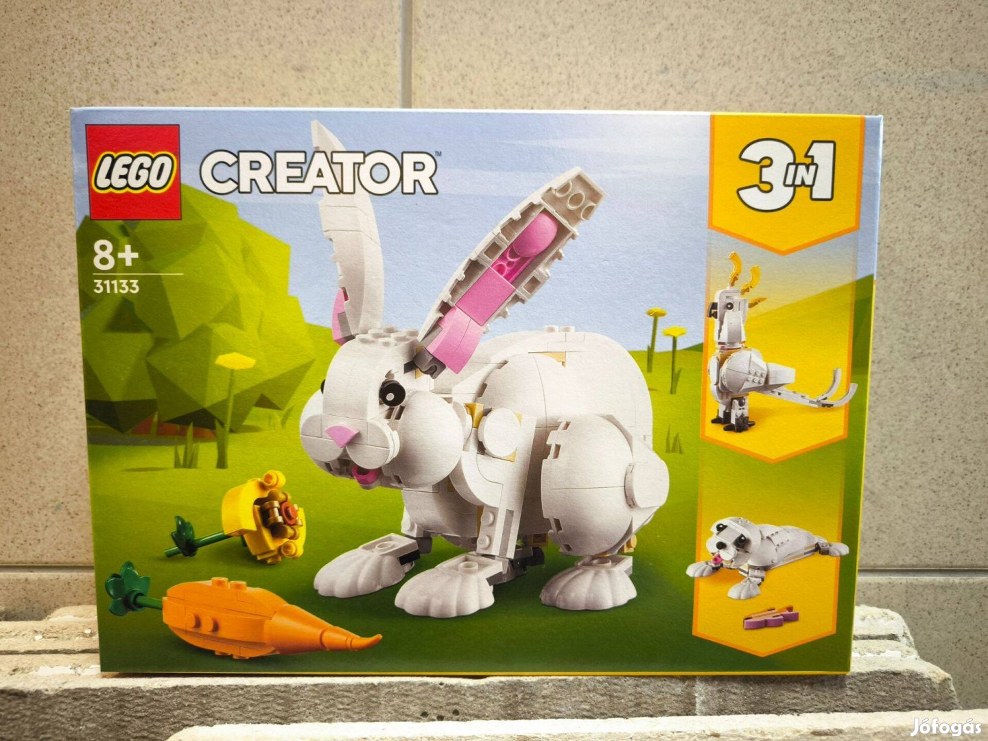 Lego Creator 31133 Fehér nyuszi új, bontatlan