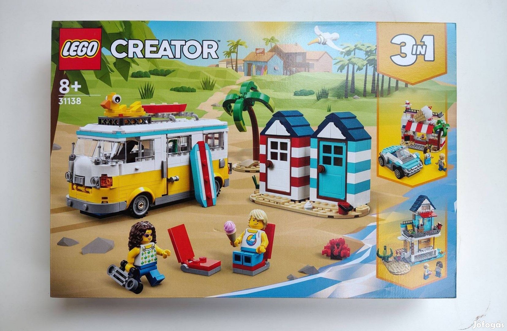 Lego Creator 31138 - Tengerparti lakóautó - új, bontatlan