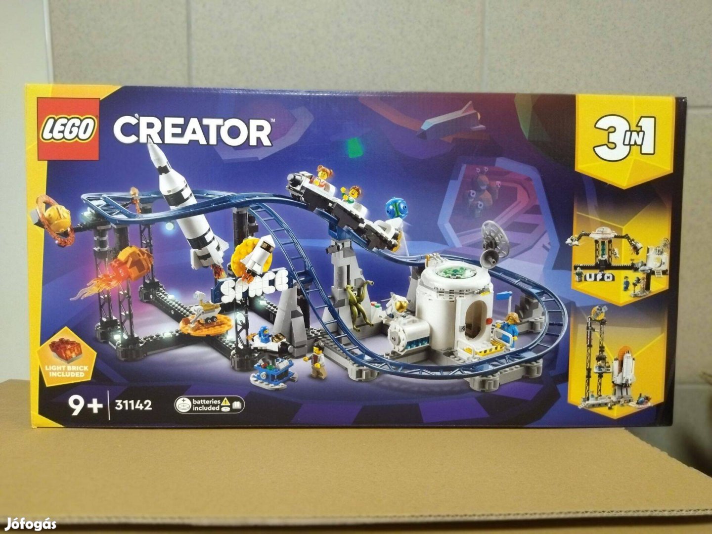 Lego Creator 31142 Űrhajós hullámvasút új, bontatlan