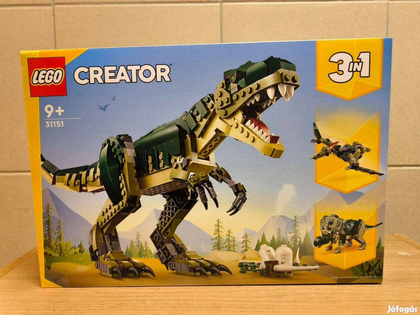 Lego Creator 31151 T-Rex új, bontatlan