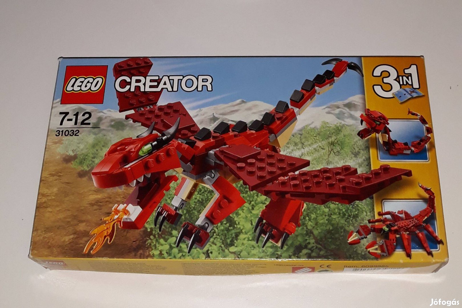 Lego Creator 3 in 1 31032 - Tűzvörös teremtmények
