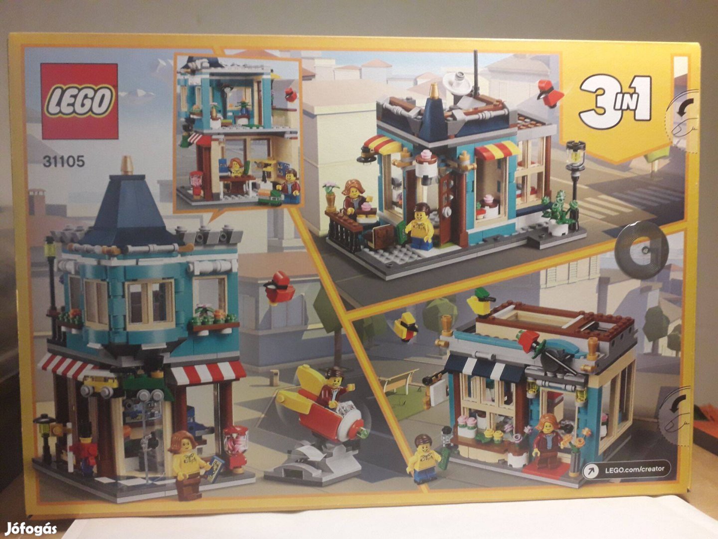 Lego Creator 3 in 1 31105 Townhouse Toy Store 2020 Új, Bontatlan!