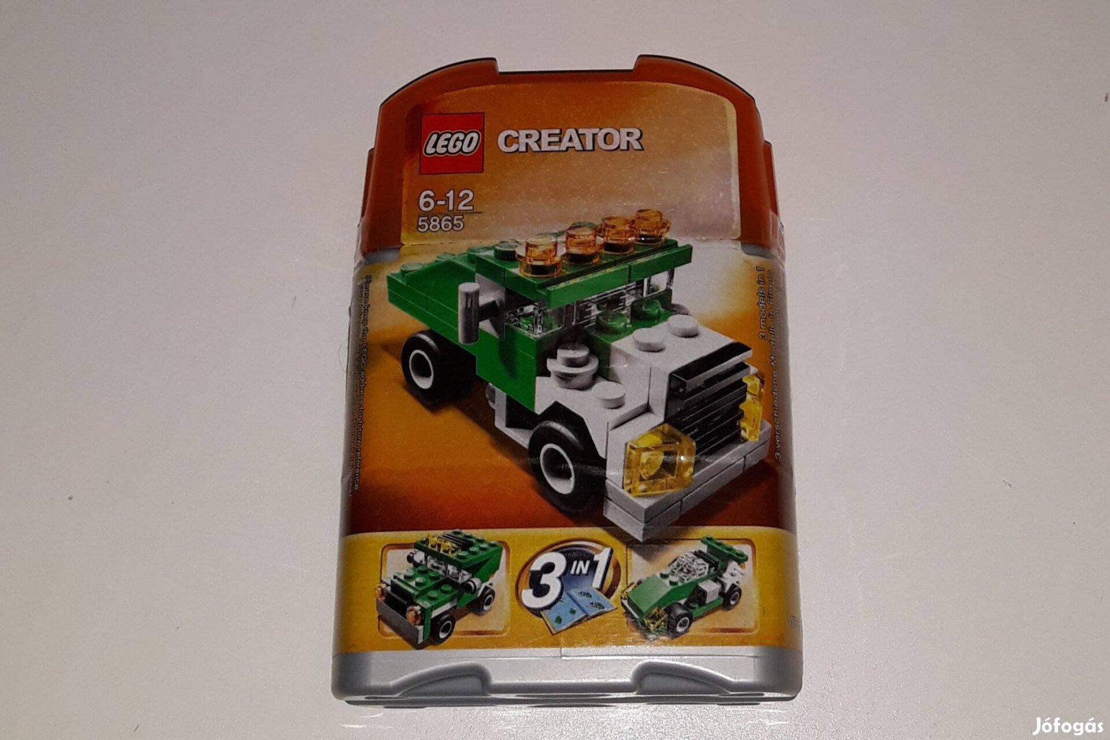 Lego Creator 3 in 1 5865 -Mini dömper műanyag dobozos