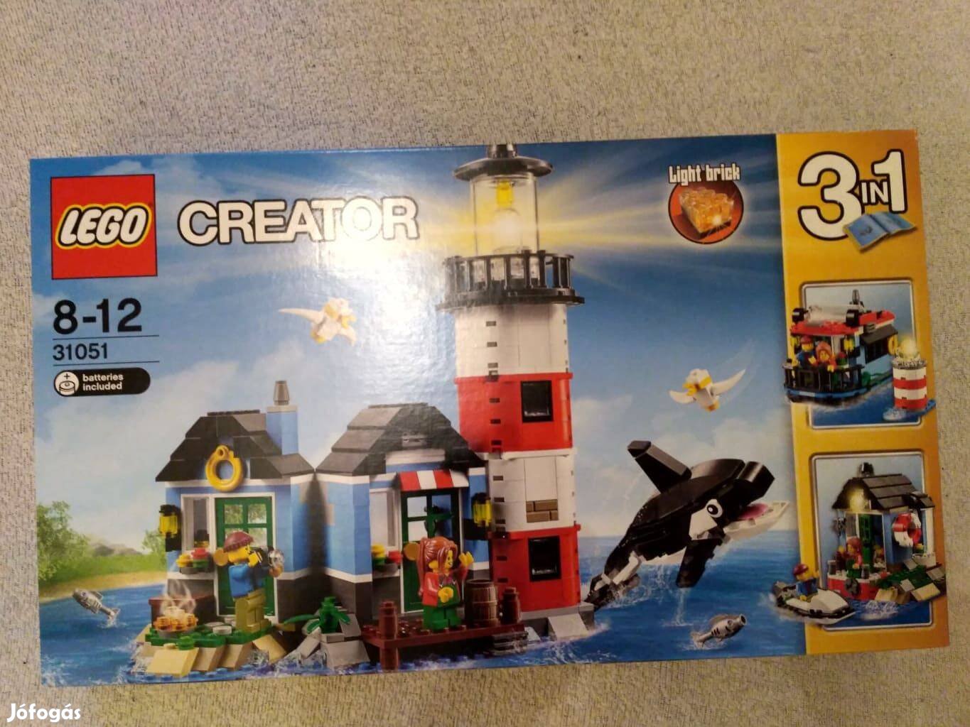 Lego Creator 3 in 1 Világítótorony Lighthouse Kifutott bontatlan