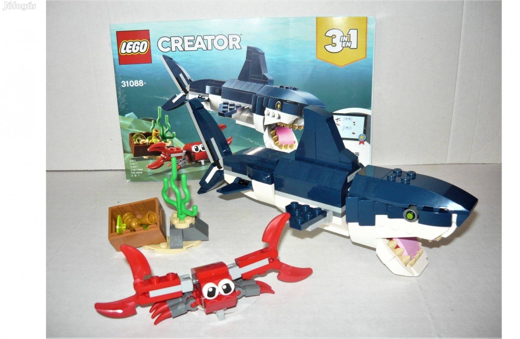 Lego Creator 3 in 1 - 31088 - mélytengeri lények