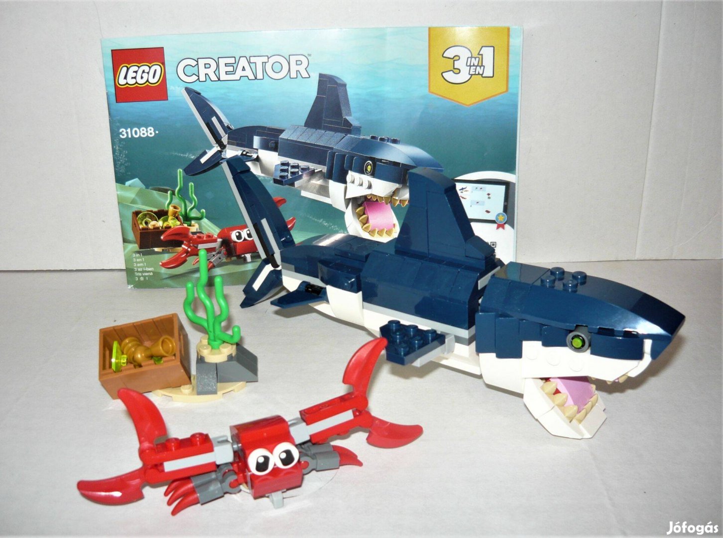 Lego Creator 3 in 1 - 31088 - mélytengeri lények