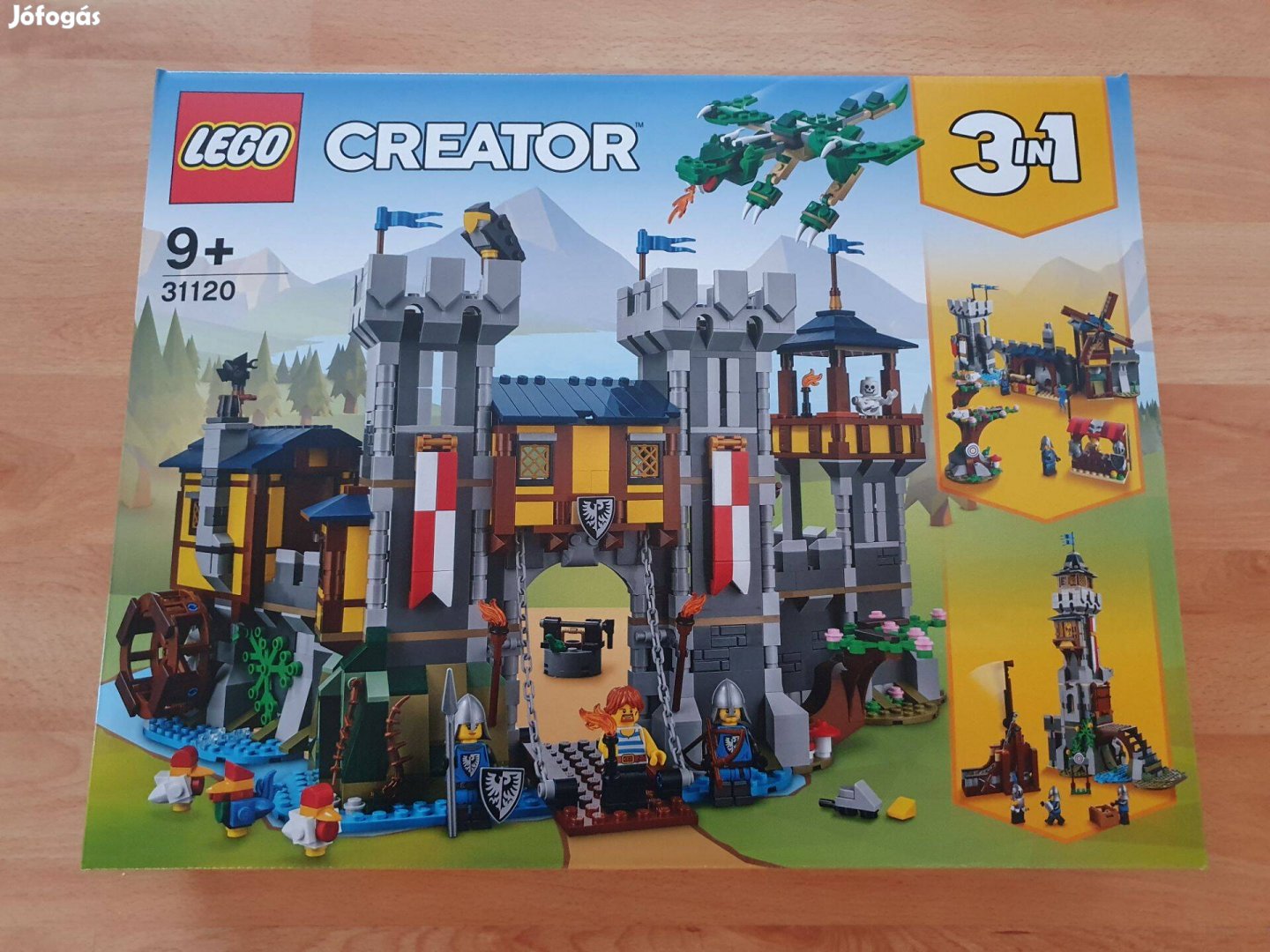 Lego Creator 3-in-1 - Középkori vár 31120 bontatlan eladó!
