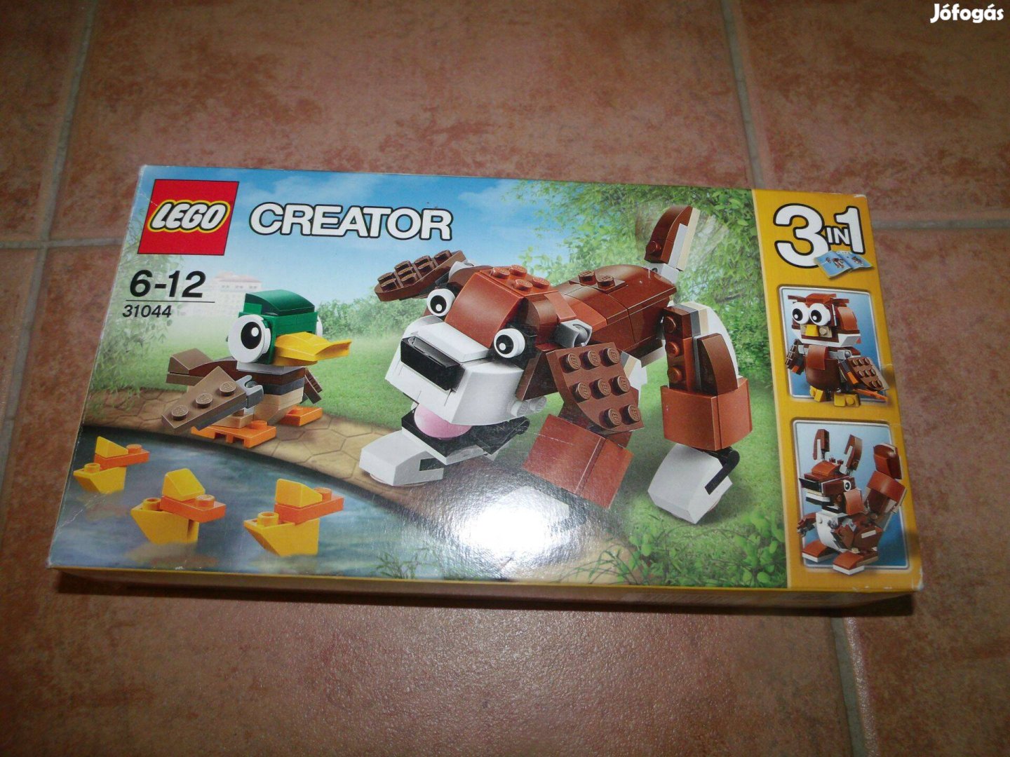 Lego Creator 3in1 31044 Parkbéli állatok kutya bagoly mókus